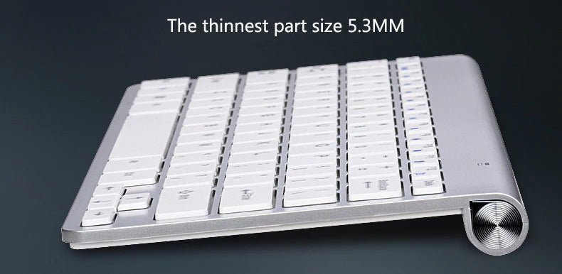 Wireless Mini Keyboard And Optical Mouse Set