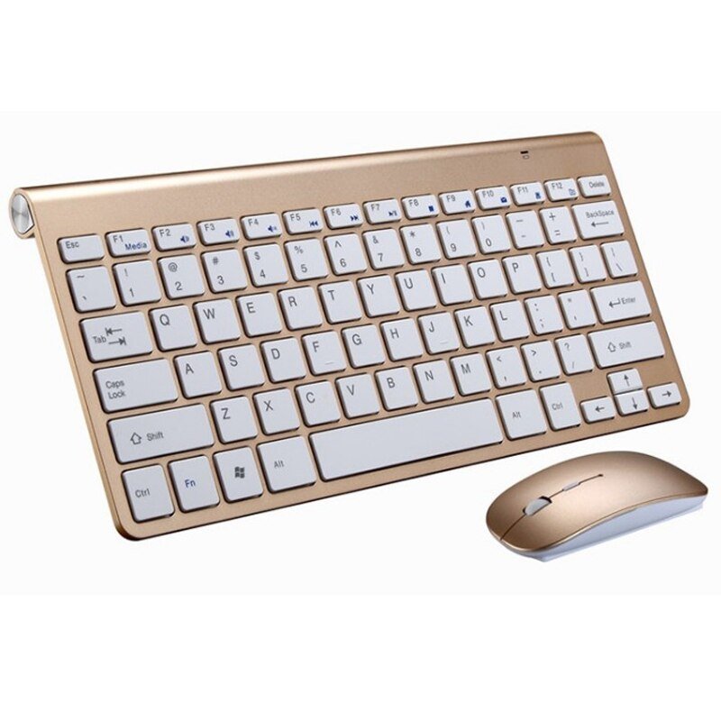 Wireless Mini Keyboard And Optical Mouse Set