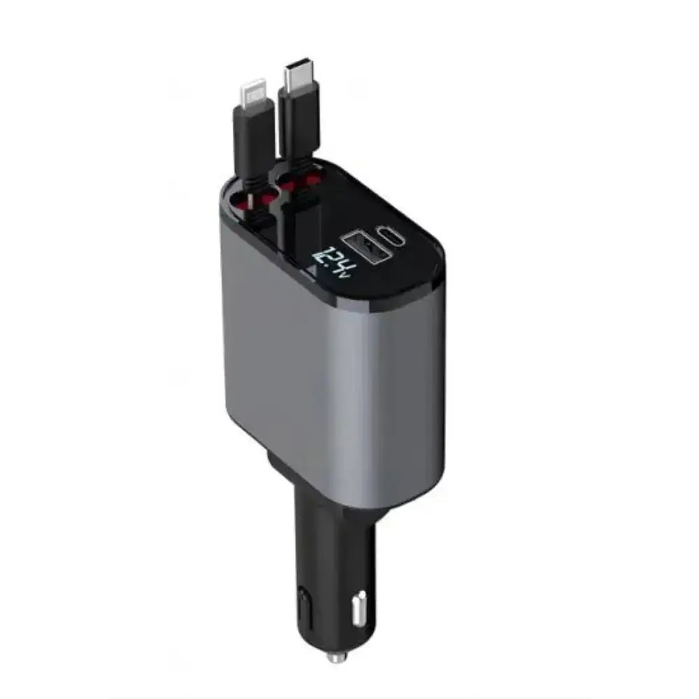 Fast USB-C vehicle phone charger