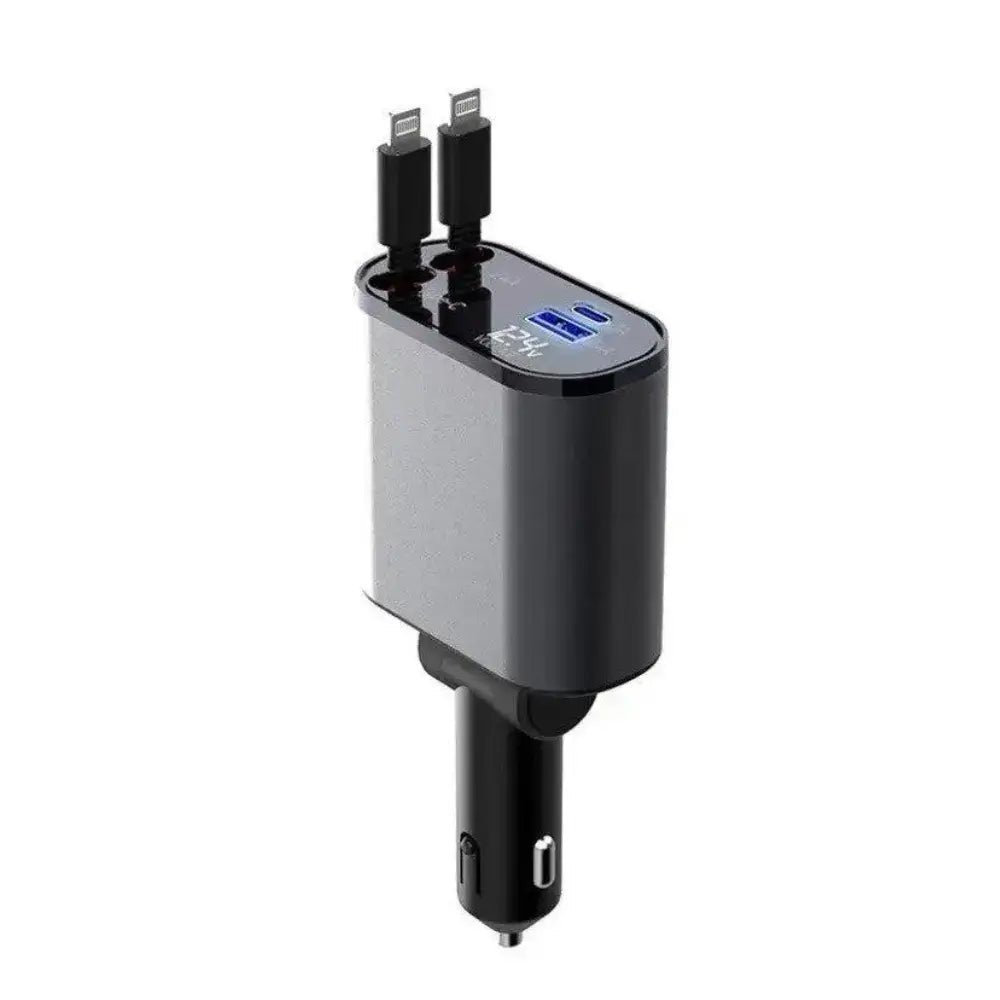 Fast USB-C vehicle phone charger