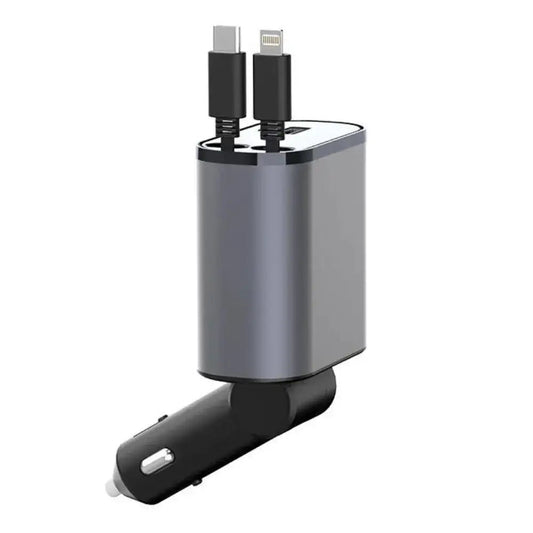 Fast USB-C vehicle phone charger