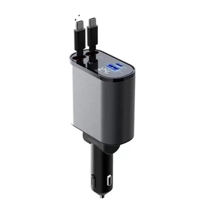 Fast USB-C vehicle phone charger